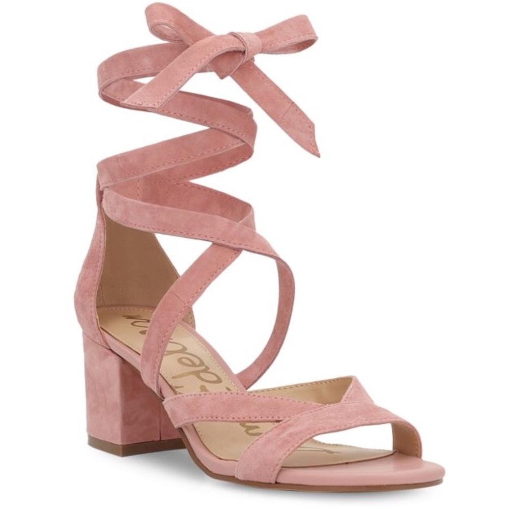 NIB Sam Edelman Sheri Suede Lace Up Sandals